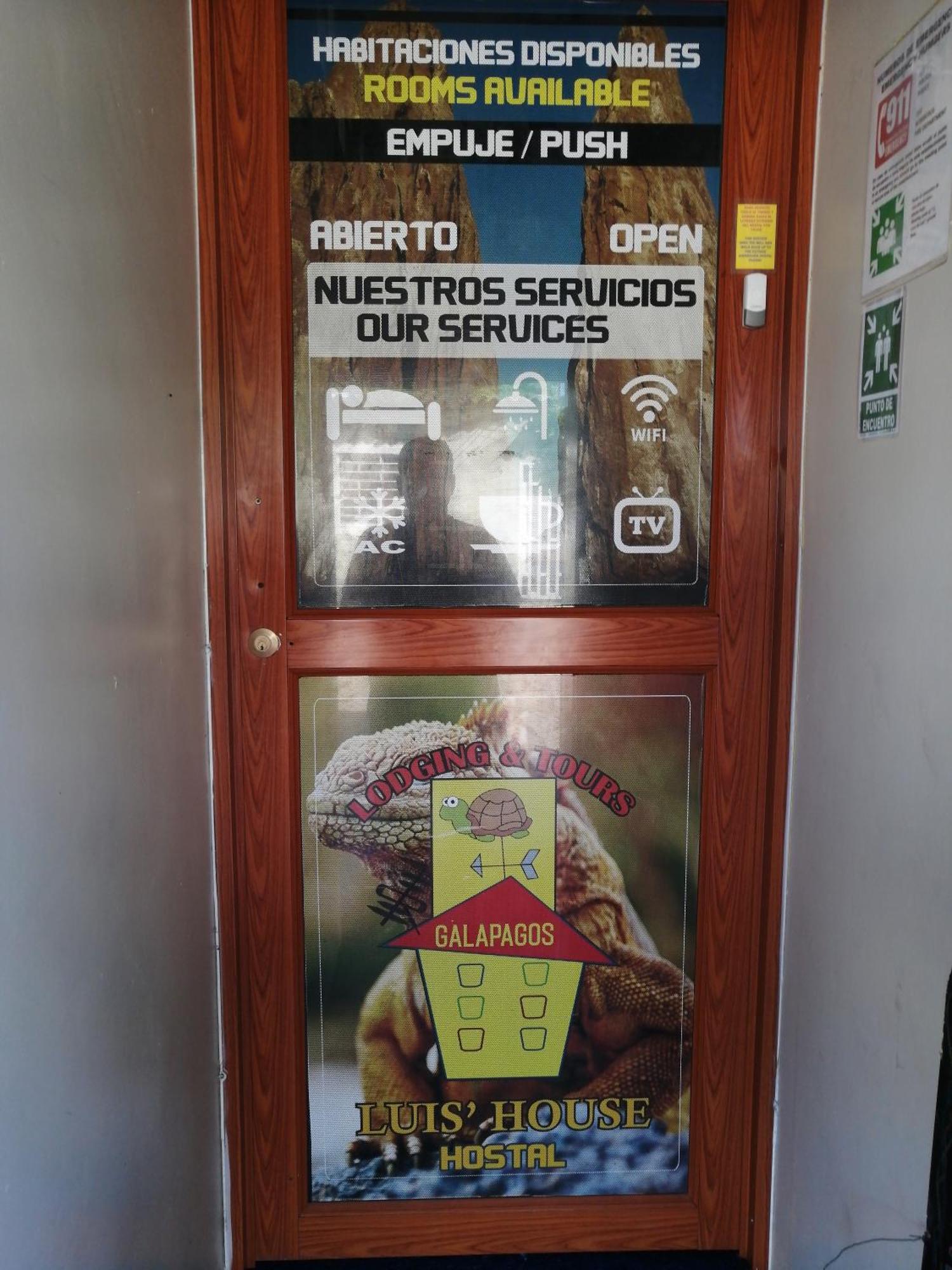Hostal La Casa De Luis Puerto Baquerizo Moreno Eksteriør bilde